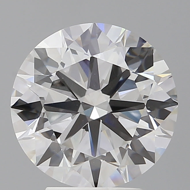 4.01 Carat Round Shaped, Excellent Cut, E Color, VVS2 Clarity, IGI Certified Lab Grown Diamond