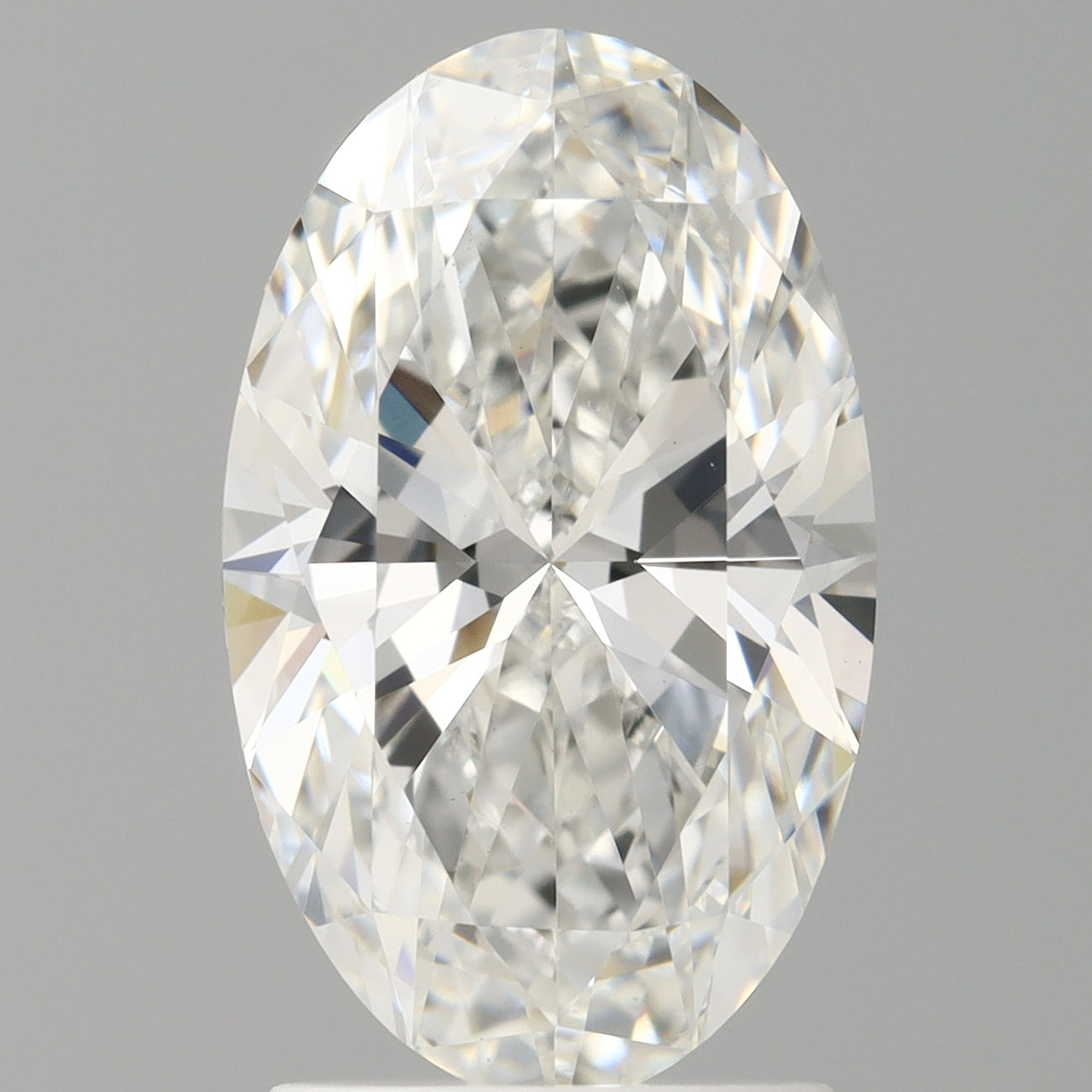 2.09 Carat Oval Shaped, Excellent Cut, F Color, VVS2 Clarity, IGI Certified Lab Grown Diamond