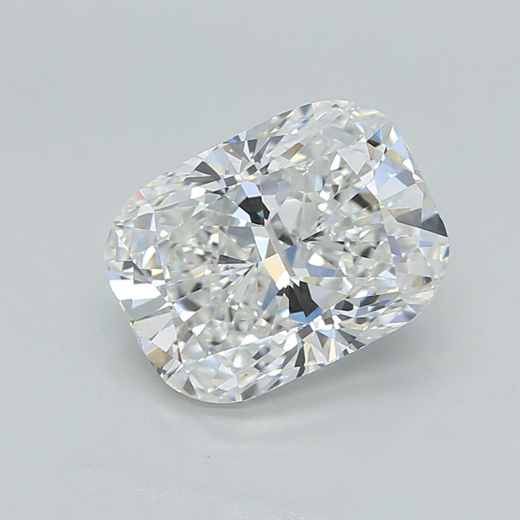 3.02 Carat Cushion Shaped, Ideal Cut, E Color, VVS1 Clarity, IGI Certified Lab Grown Diamond