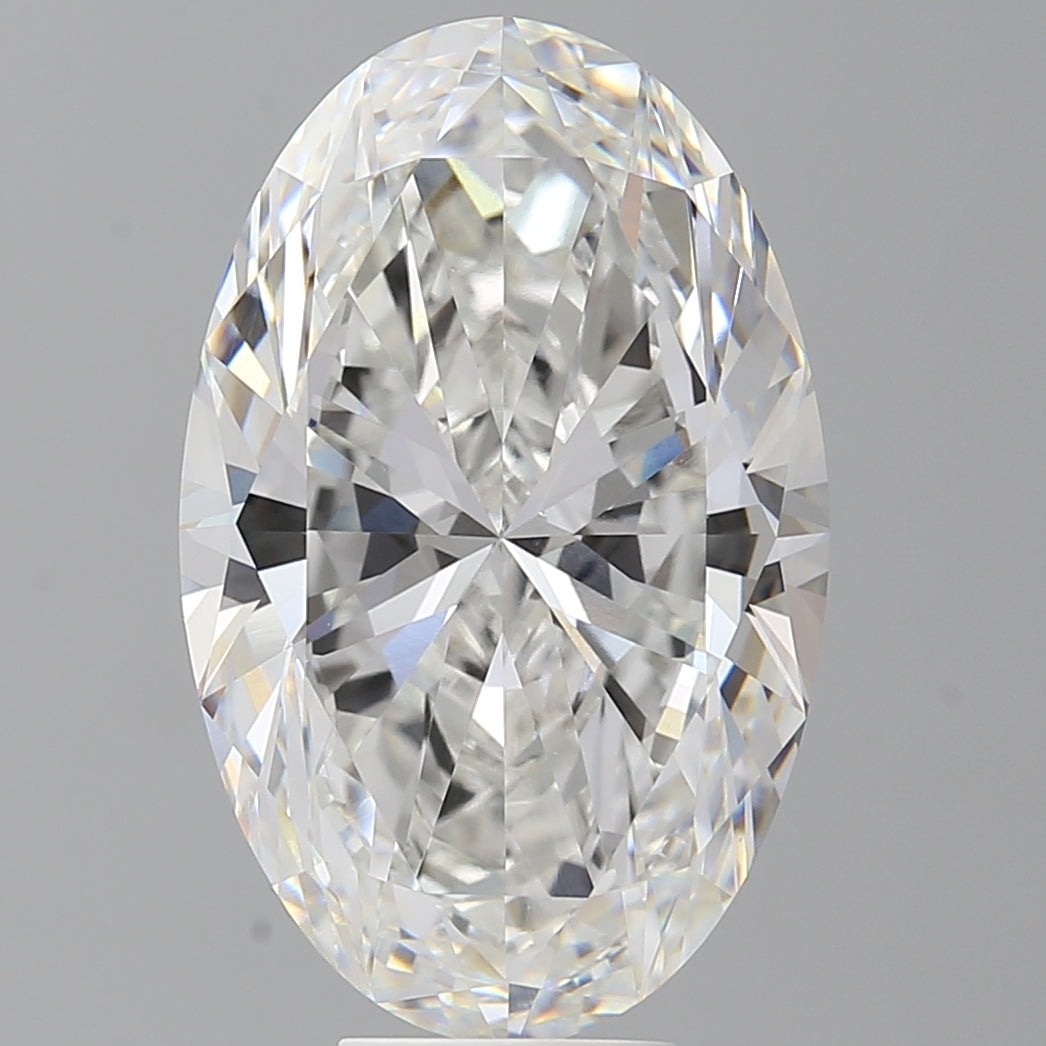 9.60 Carat Oval Shaped, Ideal Cut, F Color, VVS2 Clarity, IGI Certified Lab Grown Diamond