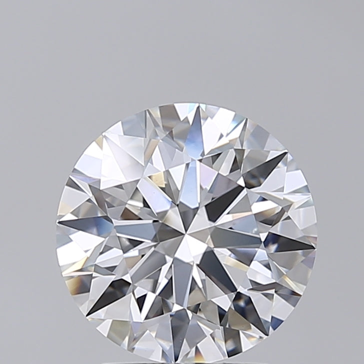 3.01 Carat Round Shaped, Ideal Cut, D Color, VVS2 Clarity, IGI Certified Lab Grown Diamond