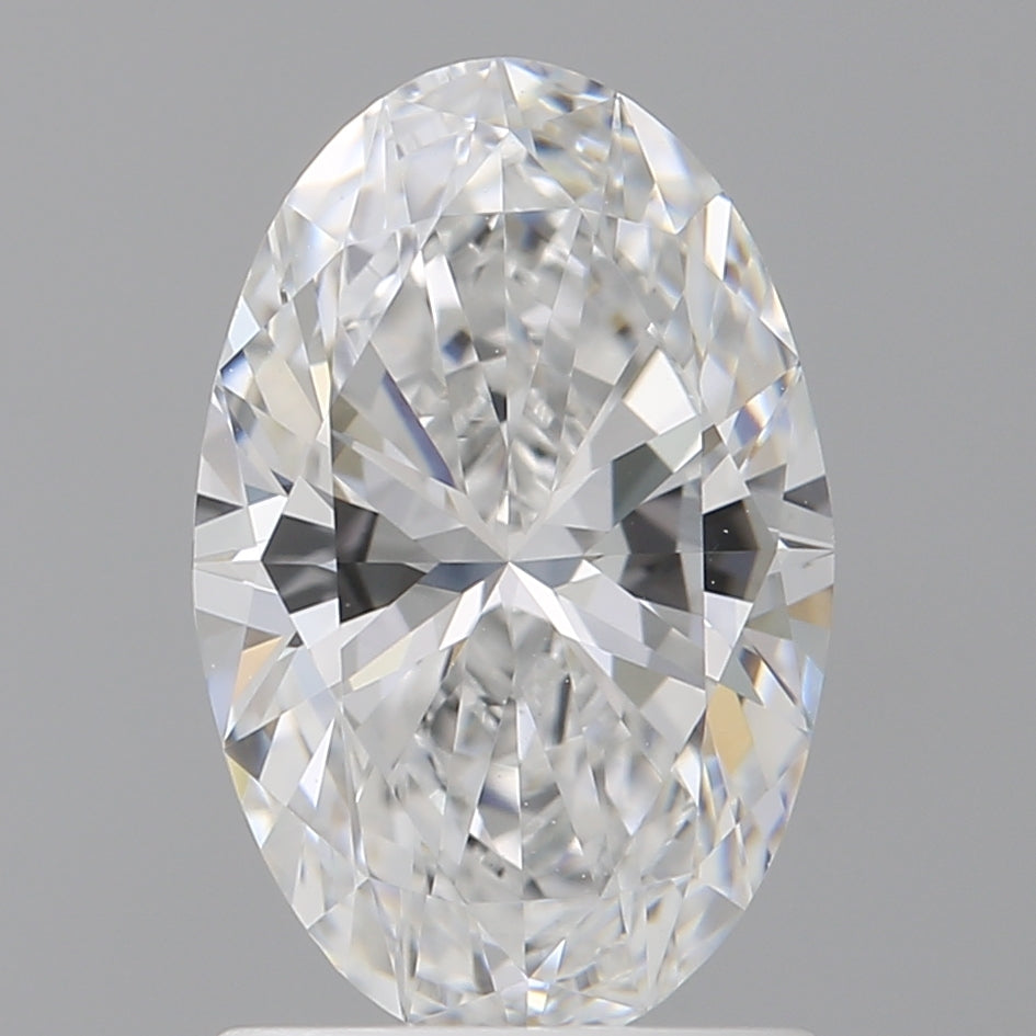 1.53 Carat Oval Shaped, Ideal Cut, D Color, VVS2 Clarity, IGI Certified Lab Grown Diamond