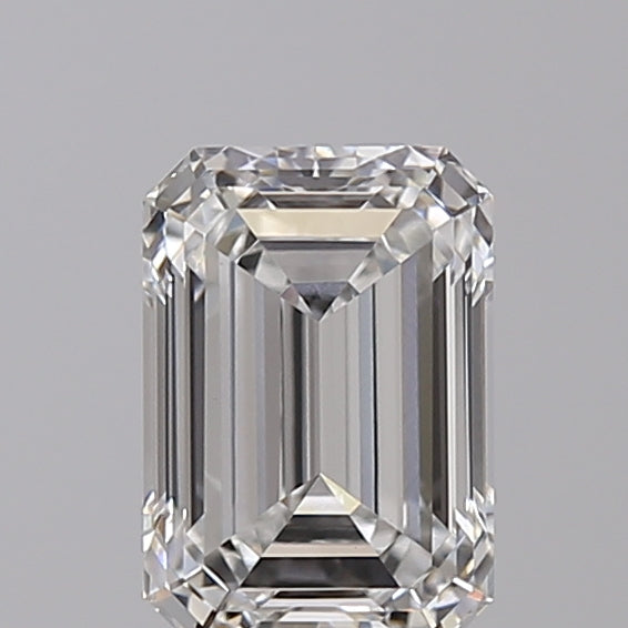 1.52 Carat Emerald Shaped, Very Good Cut, E Color, VVS2 Clarity, IGI Certified Lab Grown Diamond