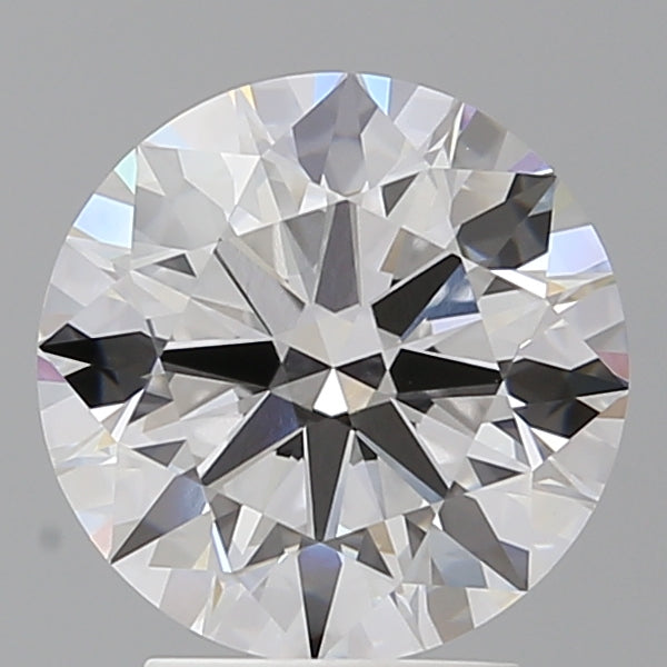 3.10 Carat Round Shaped, Ideal Cut, E Color, VVS2 Clarity, IGI Certified Lab Grown Diamond