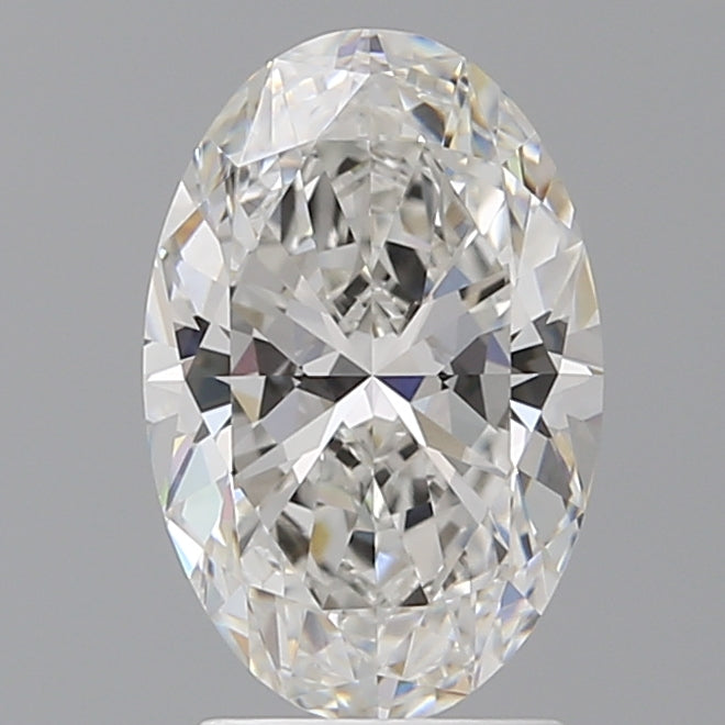 2.54 Carat Oval Shaped, Ideal Cut, E Color, VVS2 Clarity, IGI Certified Lab Grown Diamond
