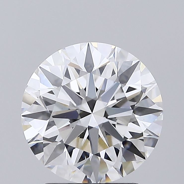 2.13 Carat Round Shaped, Ideal Cut, E Color, VVS2 Clarity, IGI Certified Lab Grown Diamond
