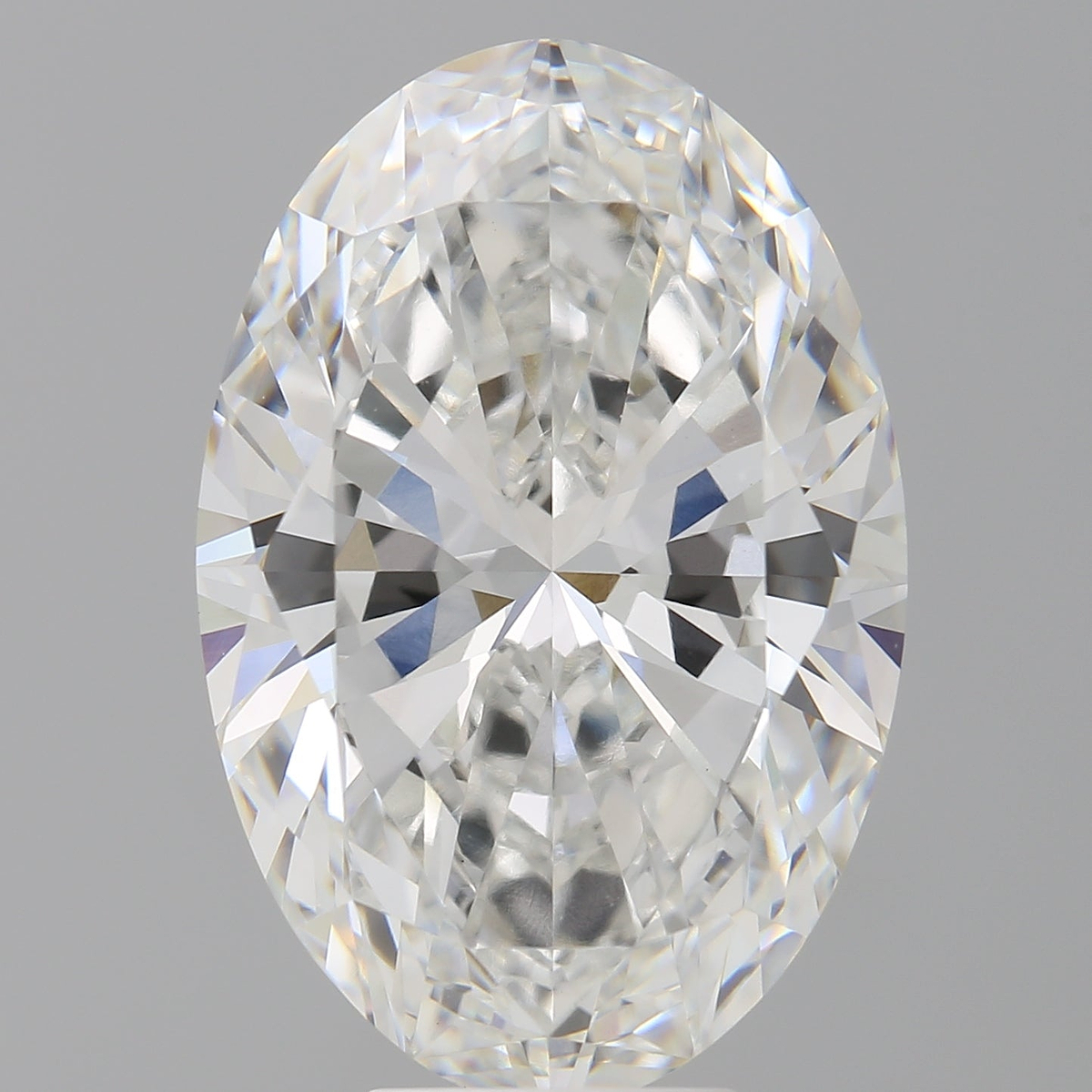 8.10 Carat Oval Shaped, Ideal Cut, E Color, VVS2 Clarity, IGI Certified Lab Grown Diamond