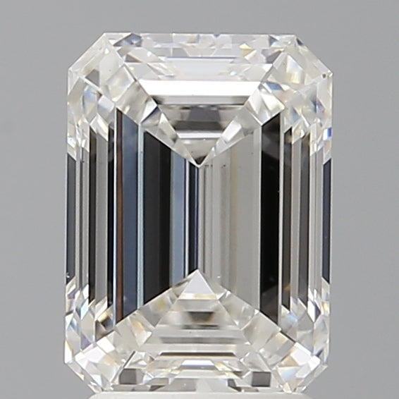 2.59 Carat Emerald Shaped, Ideal Cut, F Color, VS1 Clarity, IGI Certified Lab Grown Diamond
