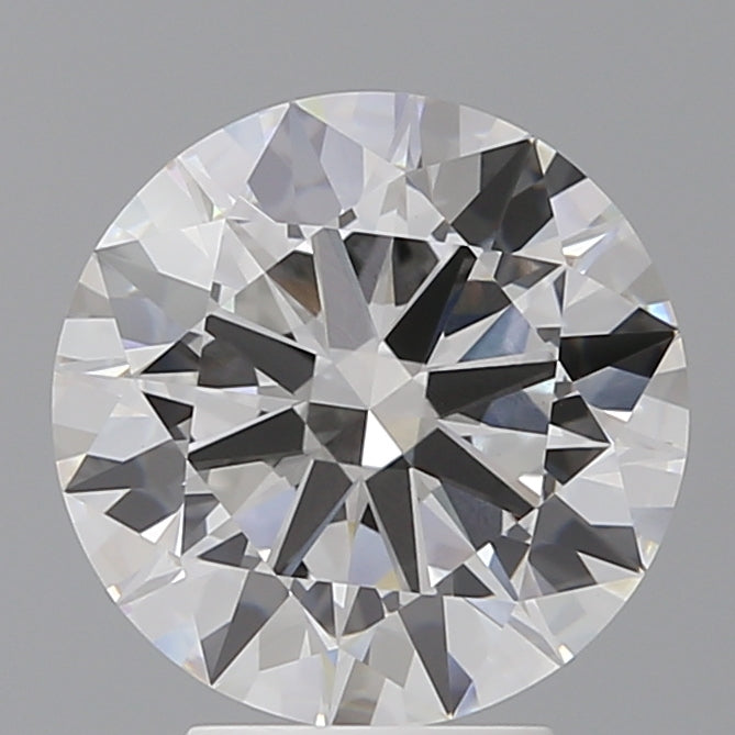 4.03 Carat Round Shaped, Ideal Cut, F Color, VVS2 Clarity, IGI Certified Lab Grown Diamond