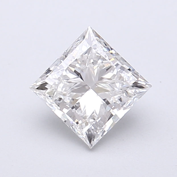 1.01 Carat Princess Shaped, Very Good Cut, E Color, VVS2 Clarity, IGI Certified Lab Grown Diamond