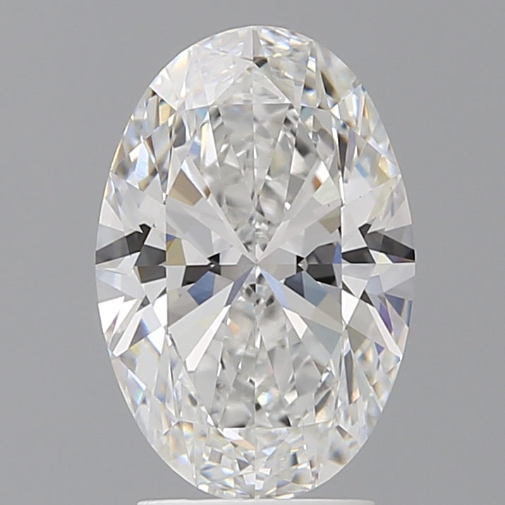 3.04 Carat Oval Shaped, Ideal Cut, E Color, VVS2 Clarity, IGI Certified Lab Grown Diamond