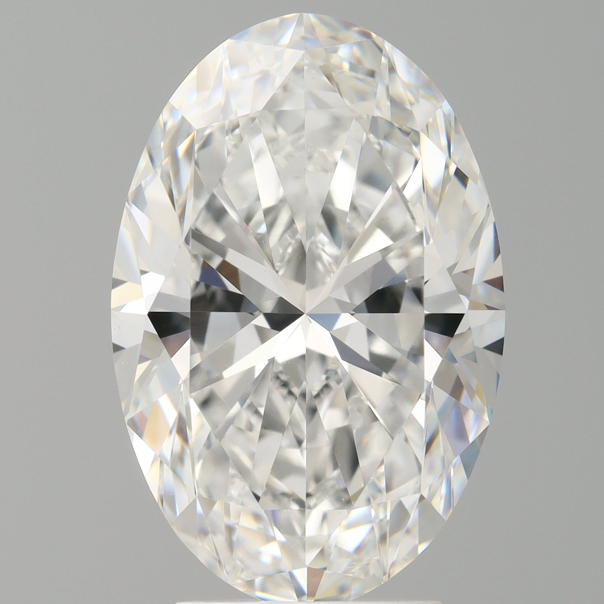 4.09 Carat Oval Shaped, Ideal Cut, E Color, VVS2 Clarity, IGI Certified Lab Grown Diamond
