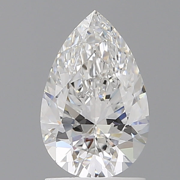 1.52 Carat Pear Shaped, Ideal Cut, E Color, VVS2 Clarity, IGI Certified Lab Grown Diamond