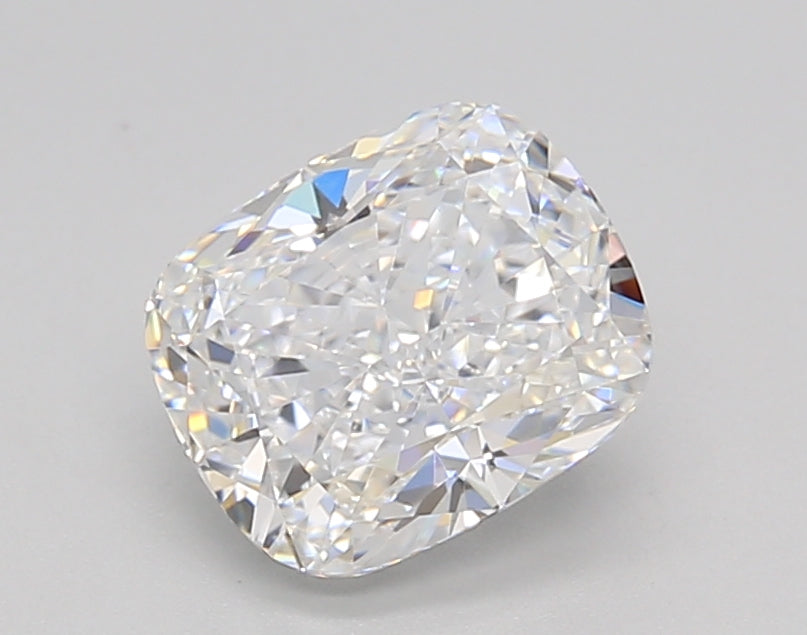 1.51 Carat Elongated Cushion Shaped, Ideal Cut, D Color, VS1 Clarity, IGI Certified Lab Grown Diamond