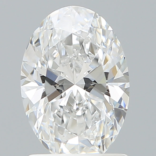 1.53 Carat Oval Shaped, Ideal Cut, D Color, VVS2 Clarity, IGI Certified Lab Grown Diamond