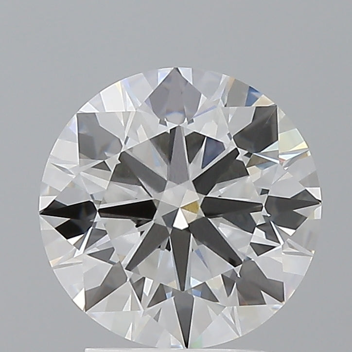 2.54 Carat Round Shaped, Ideal Cut, D Color, VVS2 Clarity, IGI Certified Lab Grown Diamond