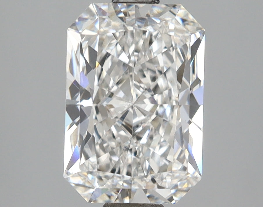 2.23 Carat Radiant Shaped, Ideal Cut, E Color, VS1 Clarity, IGI Certified Lab Grown Diamond
