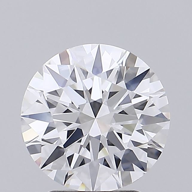 1.72 Carat Round Shaped, Ideal Cut, E Color, VVS2 Clarity, IGI Certified Lab Grown Diamond