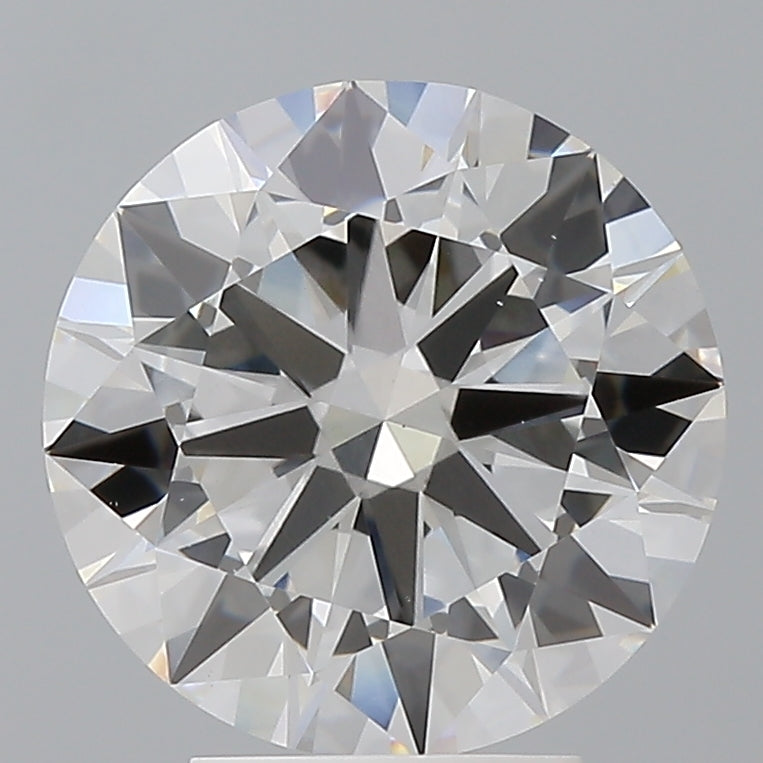 4.01 Carat Round Shaped, Excellent Cut, F Color, VS1 Clarity, IGI Certified Lab Grown Diamond