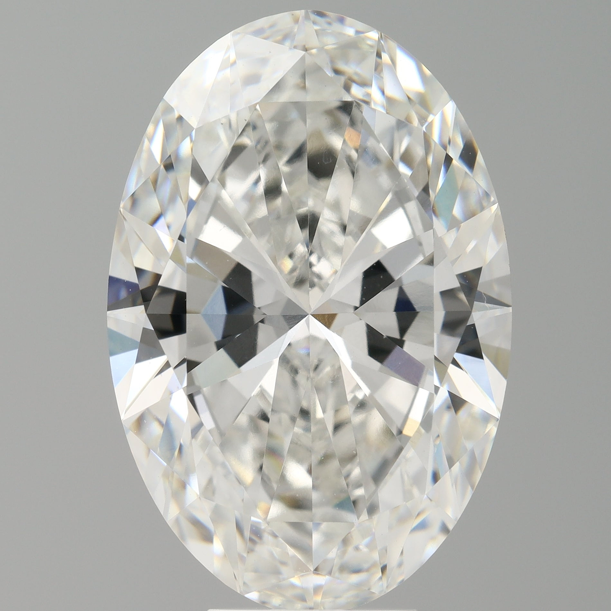 8.08 Carat Oval Shaped, Ideal Cut, E Color, VVS2 Clarity, IGI Certified Lab Grown Diamond