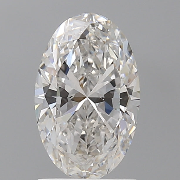 1.60 Carat Oval Shaped, Ideal Cut, F Color, VS1 Clarity, IGI Certified Lab Grown Diamond