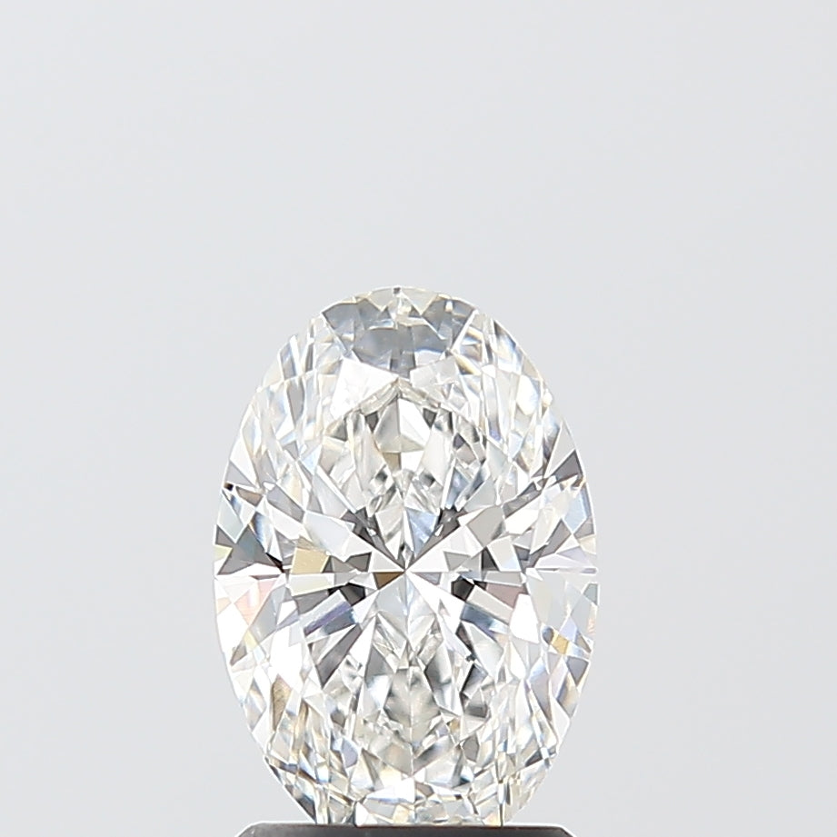 1.59 Carat Oval Shaped, Ideal Cut, E Color, VVS2 Clarity, IGI Certified Lab Grown Diamond