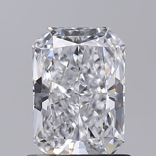 1.01 Carat Radiant Shaped, Excellent Cut, D Color, VVS2 Clarity, IGI Certified Lab Grown Diamond