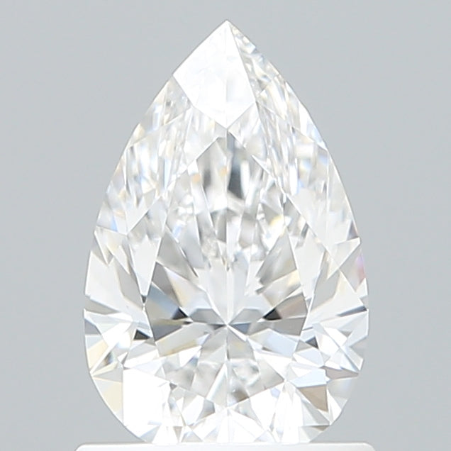 1.02 Carat Pear Shaped, Ideal Cut, D Color, VVS2 Clarity, IGI Certified Lab Grown Diamond