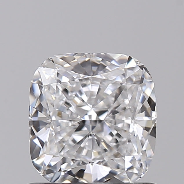 0.91 Carat Cushion Shaped, Ideal Cut, D Color, VS1 Clarity, IGI Certified Lab Grown Diamond