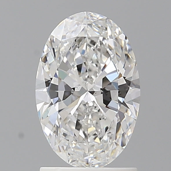 1.52 Carat Oval Shaped, Ideal Cut, E Color, VS2 Clarity, IGI Certified Lab Grown Diamond