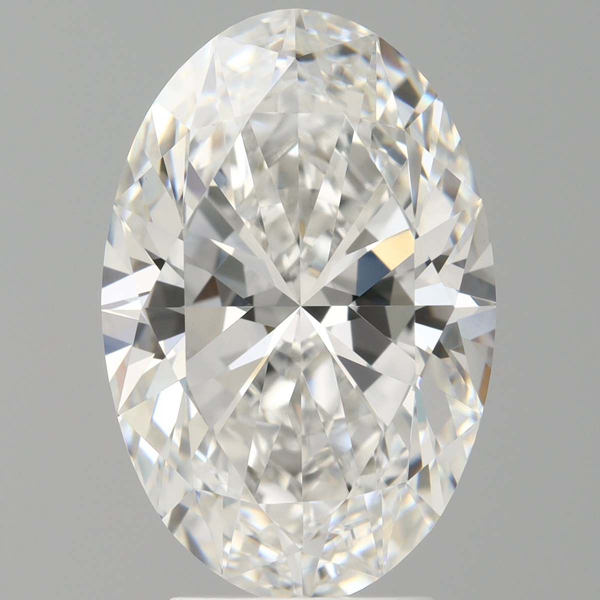 4.05 Carat Oval Shaped, Ideal Cut, E Color, VVS2 Clarity, IGI Certified Lab Grown Diamond
