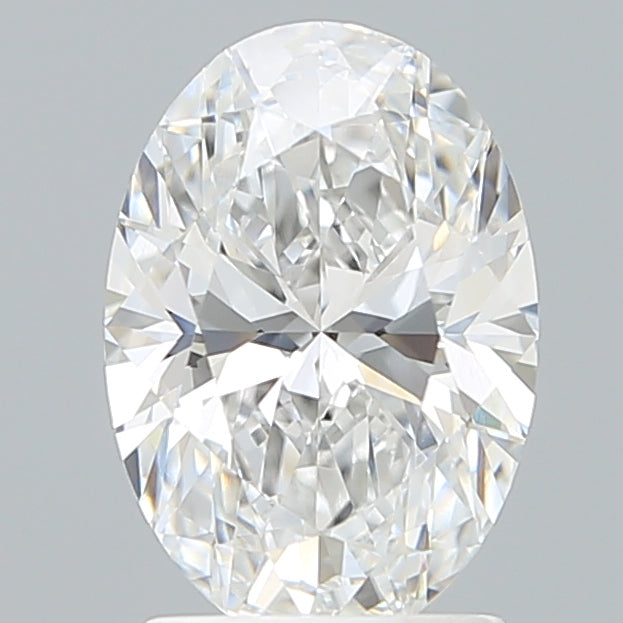 2.10 Carat Oval Shaped, Ideal Cut, E Color, VVS2 Clarity, IGI Certified Lab Grown Diamond