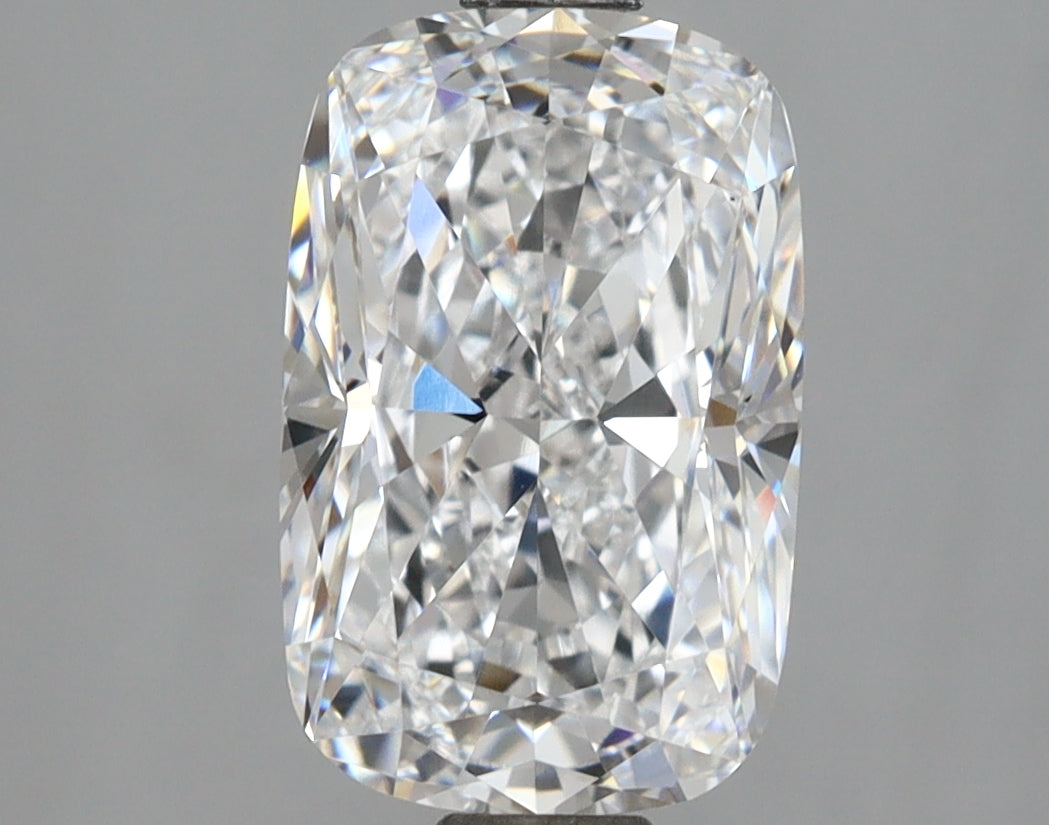 2.59 Carat Cushion Shaped, Ideal Cut, D Color, VVS1 Clarity, IGI Certified Lab Grown Diamond