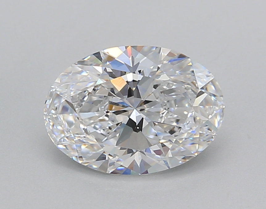 1.52 Carat Oval Shaped, Excellent Cut, D Color, VVS1 Clarity, IGI Certified Lab Grown Diamond