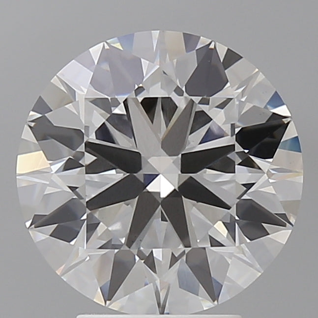 4.00 Carat Round Shaped, Ideal Cut, E Color, VVS2 Clarity, IGI Certified Lab Grown Diamond