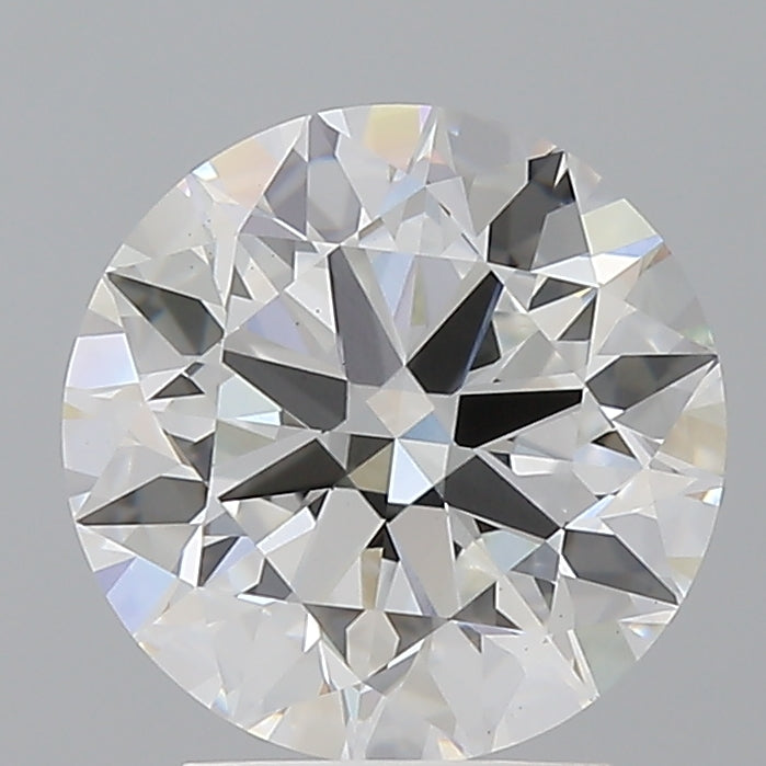 3.01 Carat Round Shaped, Ideal Cut, F Color, VS1 Clarity, IGI Certified Lab Grown Diamond