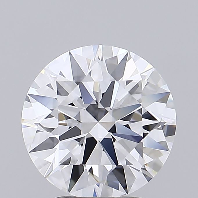 3.40 Carat Round Shaped, Ideal Cut, D Color, IF Clarity, IGI Certified Lab Grown Diamond