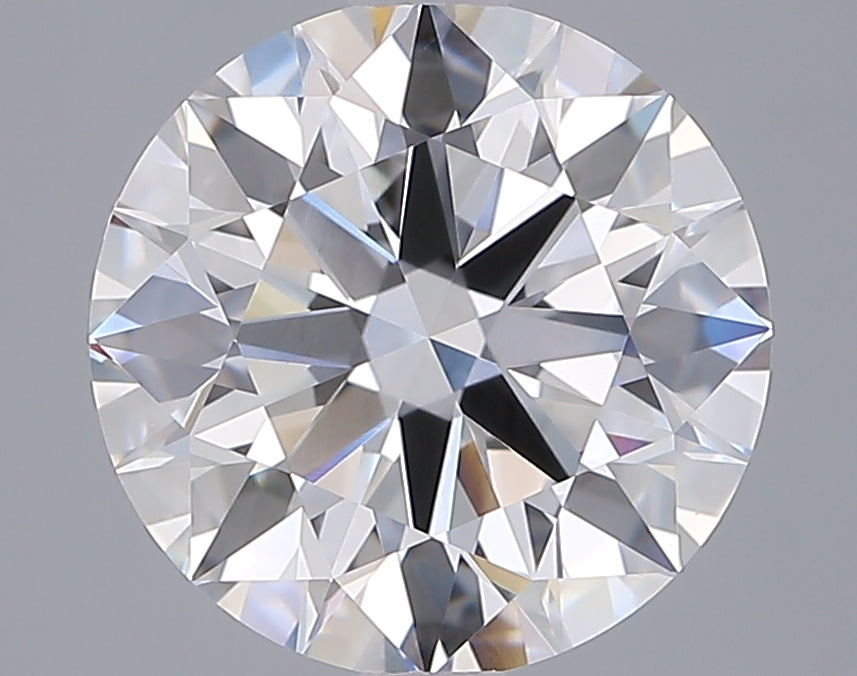 3.57 Carat Round Shaped, Ideal Cut, F Color, VVS2 Clarity, IGI Certified Lab Grown Diamond