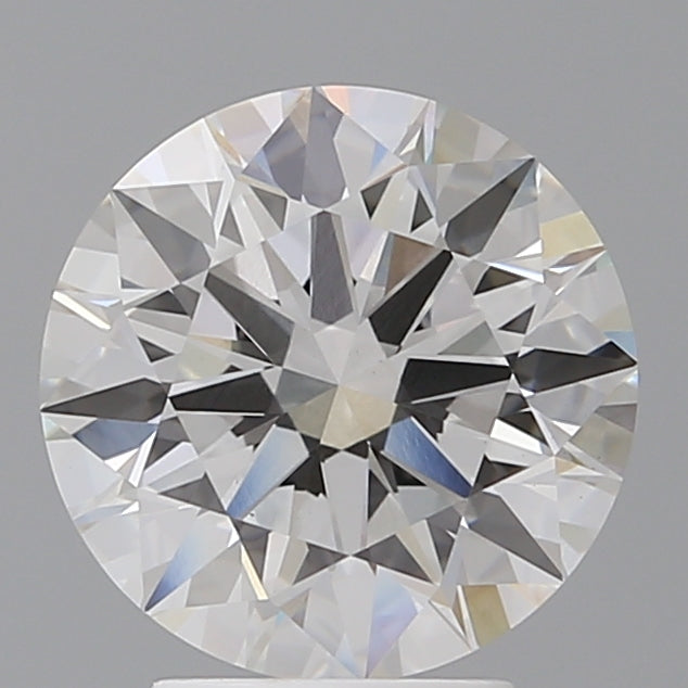 3.57 Carat Round Shaped, Ideal Cut, F Color, VVS2 Clarity, IGI Certified Lab Grown Diamond