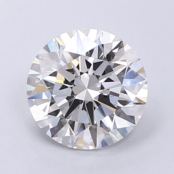 1.72 Carat Round Shaped, Ideal Cut, D Color, VS1 Clarity, IGI Certified Lab Grown Diamond