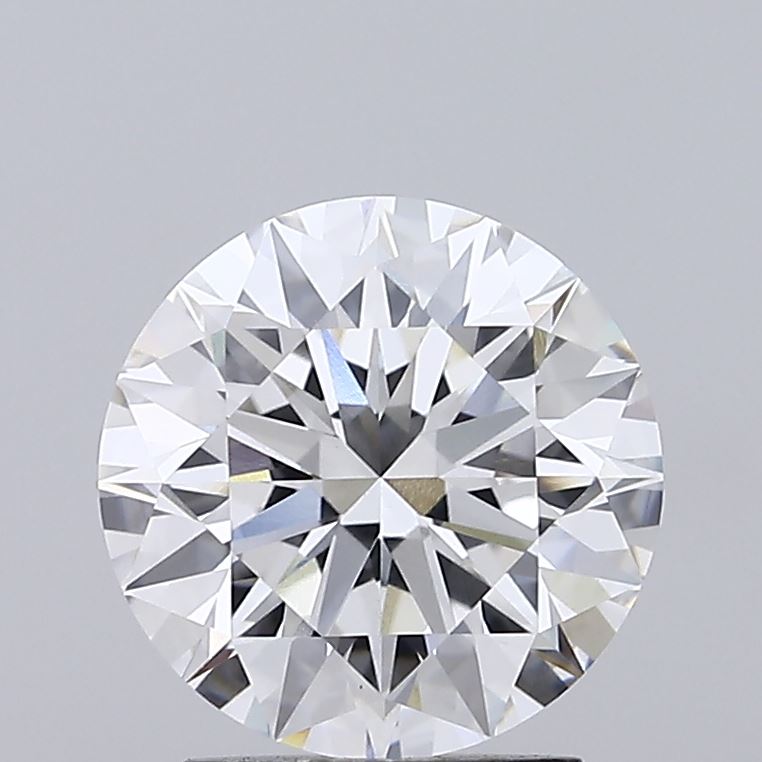 2.36 Carat Round Shaped, Ideal Cut, G Color, VVS2 Clarity, IGI Certified Lab Grown Diamond