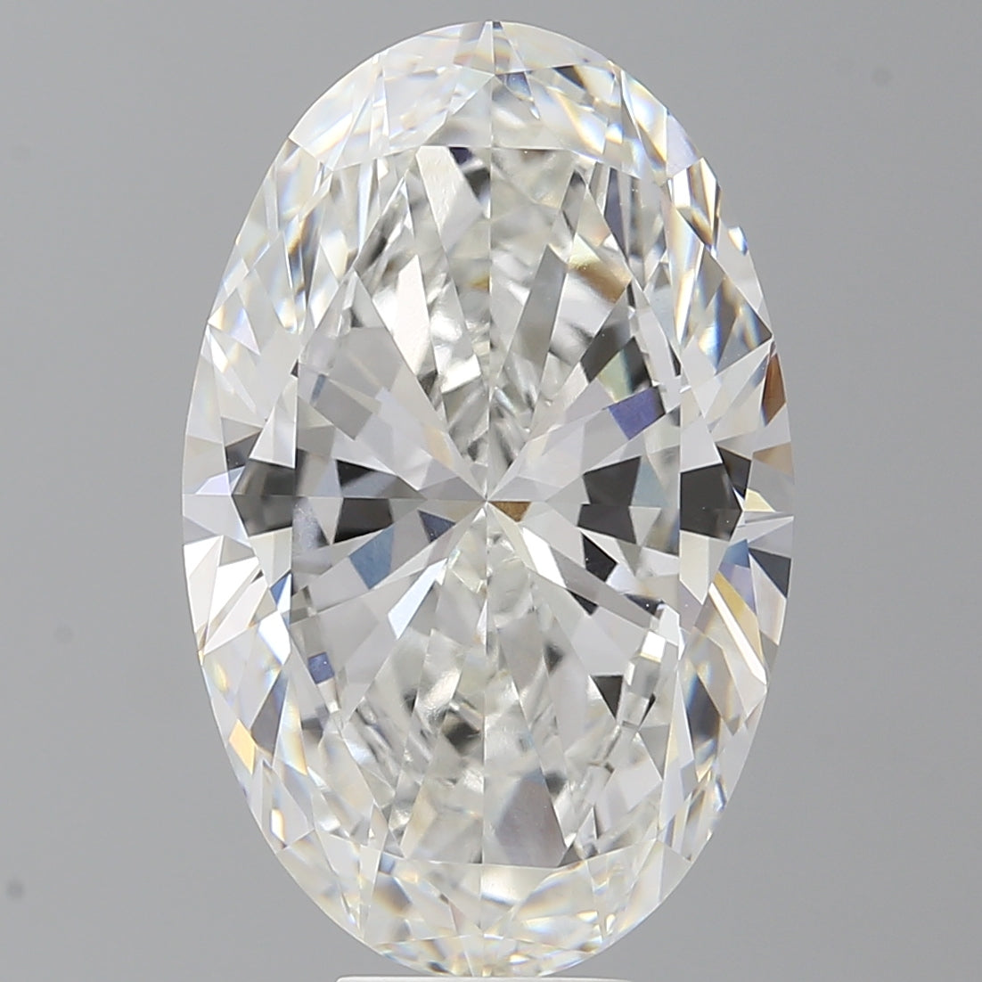 10.60 Carat Oval Shaped, Ideal Cut, F Color, VVS2 Clarity, IGI Certified Lab Grown Diamond