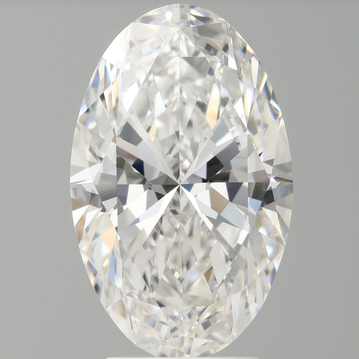 4.04 Carat Oval Shaped, Ideal Cut, E Color, VVS2 Clarity, IGI Certified Lab Grown Diamond
