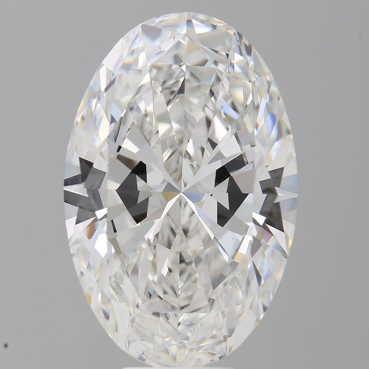 10.54 Carat Oval Shaped, Excellent Cut, F Color, VVS2 Clarity, IGI Certified Lab Grown Diamond