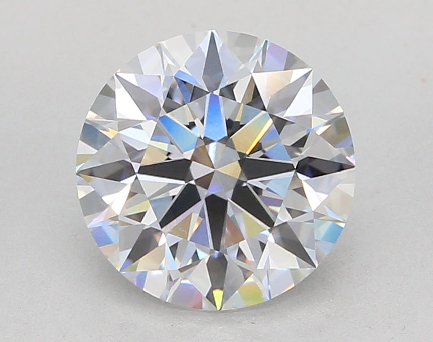 3.06 Carat Round Shaped, Ideal Cut, E Color, VVS2 Clarity, IGI Certified Lab Grown Diamond