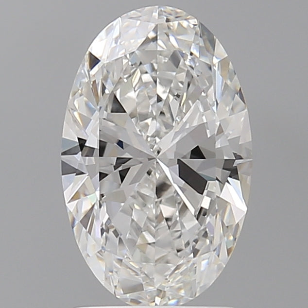 2.05 Carat Oval Shaped, Ideal Cut, E Color, VVS2 Clarity, IGI Certified Lab Grown Diamond
