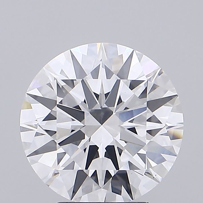 4.34 Carat Round Shaped, Ideal Cut, E Color, VS1 Clarity, IGI Certified Lab Grown Diamond