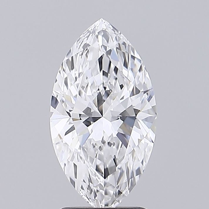 1.41 Carat Marquise Shaped, Ideal Cut, D Color, VVS1 Clarity, IGI Certified Lab Grown Diamond