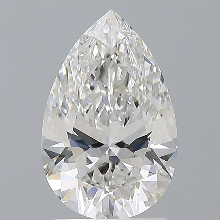 2.01 Carat Pear Shaped, Ideal Cut, F Color, VS1 Clarity, IGI Certified Lab Grown Diamond