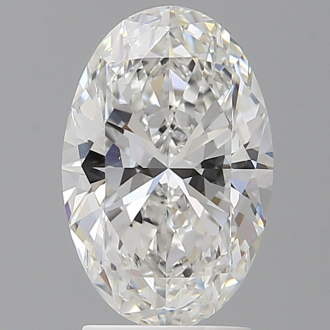 2.60 Carat Oval Shaped, Ideal Cut, F Color, VVS2 Clarity, IGI Certified Lab Grown Diamond